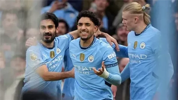 Omar Marmoush مشاهدة البث المباشر لـ مباراة مانشستر سيتي وبورنموث Manchester City