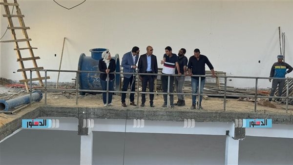 مسئولو قطاع المرافق بالقاهرة الجديدة يتابعون تنفيذ محطة الصرف الصحي بالتجمع الثالث