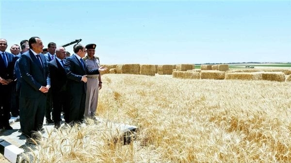 خير من أرض الخير.. الرئيس السيسى يفتتح المرحلة الأولى من مدينة مستقبل مصر الصناعية