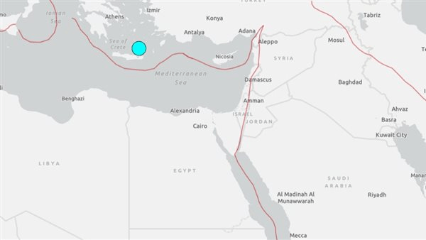 قوته 6.1 ريختر.. زلزال يهز 4 دول و19 محافظة مصرية