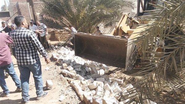 مراكز المنيا تنتفض ضد التعديات.. إزالة 183 حالة من مخالفات البناء