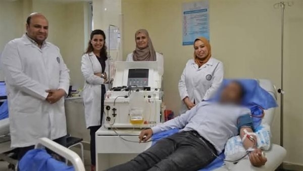 إضافة خدمة جديدة لبنك الدم بمجمع الإسماعيلية الطبي