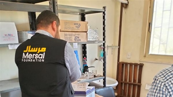مرسال عضو التحالف الوطني تدعم عيادات الجلدية والجذام بالشرقية والمنيا بمستلزمات طبية