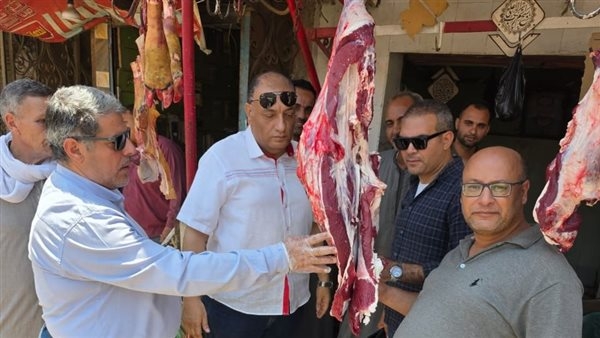 ضبط 61.5 كجم لحوم ودهون فاسدة وذبح خارج المجزر بالفيوم