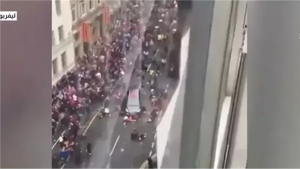 إعلام بريطانى: 17 مصابًا فى حادث الدهس بليفربول «صور»