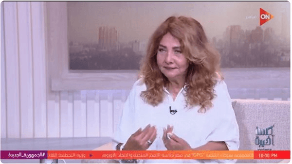 سلمى الشماع: الصحافة كانت في حياتي أولًا.. وسعدت جدا بتكريمي في عيد الإعلاميين