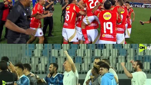 لا يحدث إلا فى مصر.. الأهلى وبيراميدز يحتفلان بالتتويج بدورى نايل
