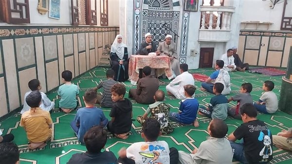 انعقاد برنامج "لقاء الجمعة للأطفال"بمسجد محسن بإدارة مركز شمال بالفيوم