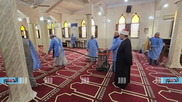 استعدادا لعيد الأضحى.. إطلاق حملة نظافة موسعة بجميع مساجد وزوايا كفر الشيخ