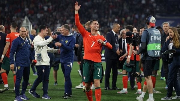 أول تعليق من رونالدو بعد تتويجه بدورى الأمم الأوروبية