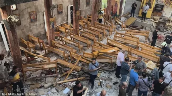 بطريرك القسطنطينية يعزّي نظيره الأنطاكي في تفجير كنيسة مار إلياس