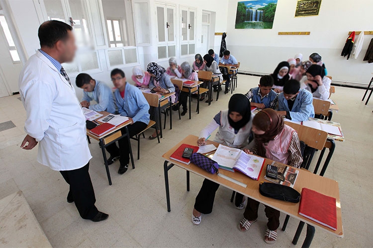 هذه وضعية تقدم الدروس بأقسام 'البيام' و'البكالوريا'