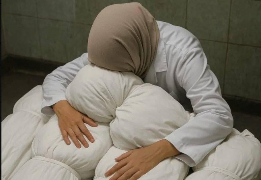 لهذا السبب غادرت الدكتورة آلاء النجار وابنها قطاع غزة إلى إيطاليا