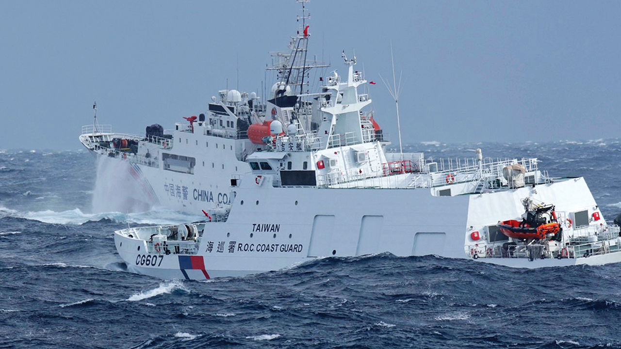 Chinese military exercises foreshadow a blockade of Taiwan