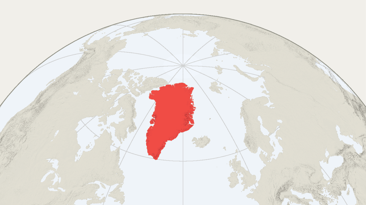 A short history of Greenland, in six maps