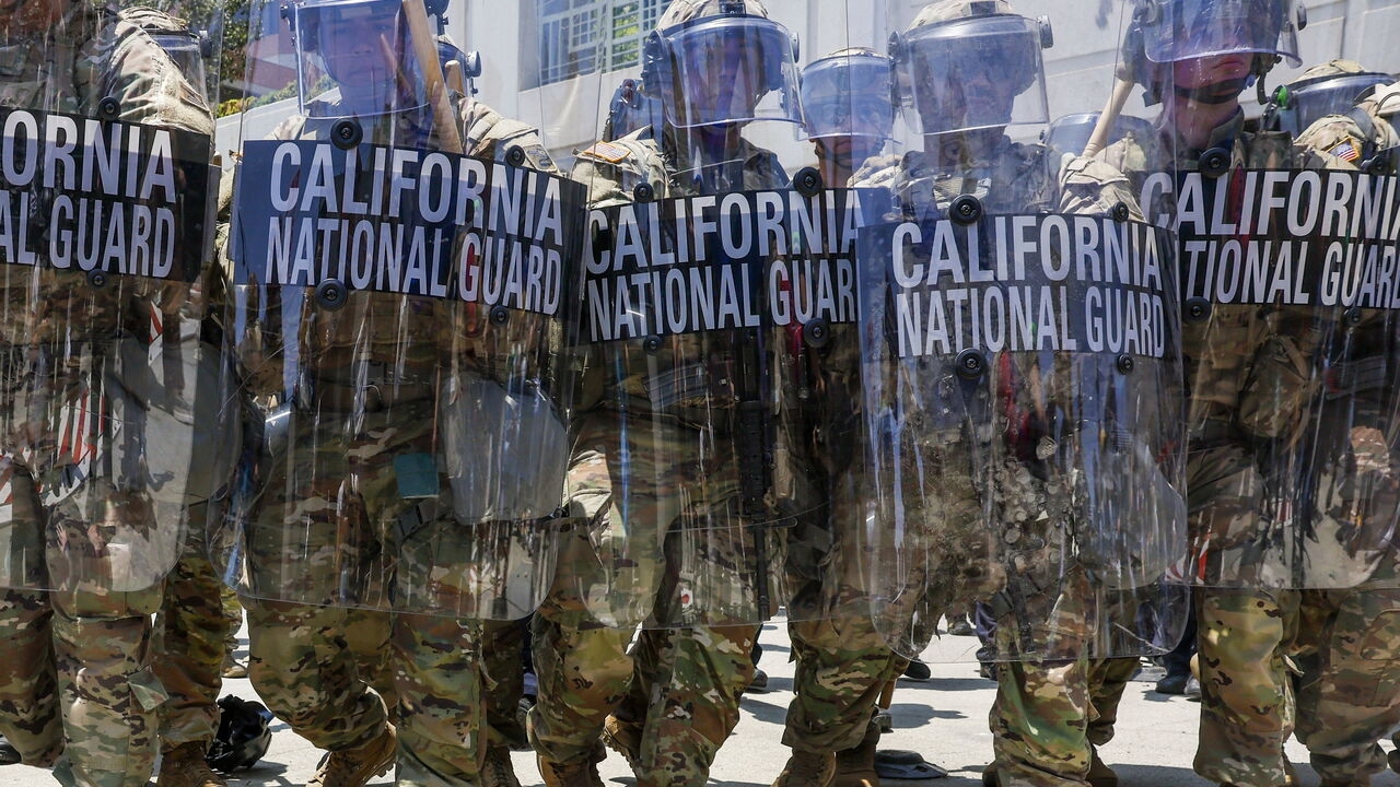 Donald Trump vs Gavin Newsom over the National Guard
