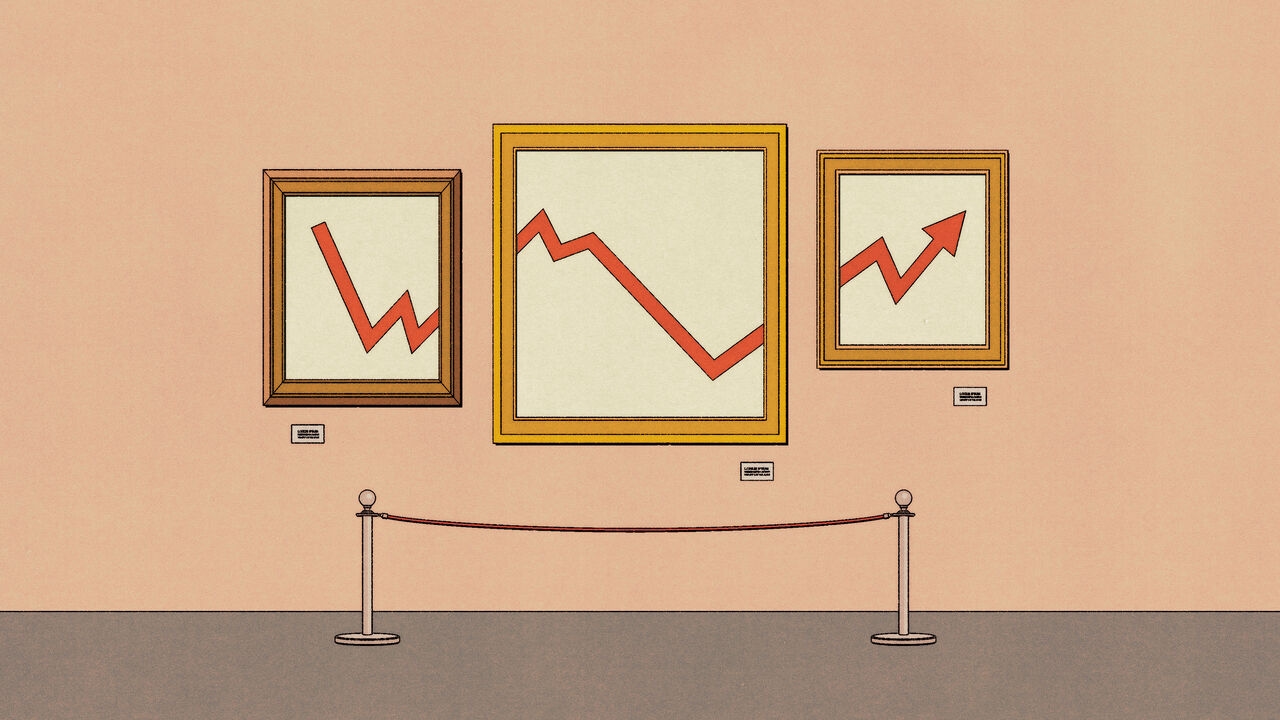 What 630,000 paintings say about the world economy