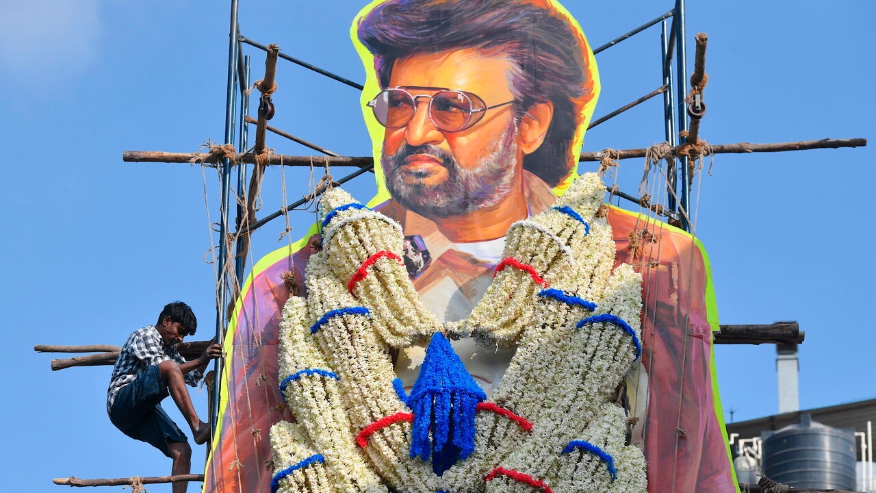 How Rajinikanth, a 74-year-old actor, drives fans into a frenzy