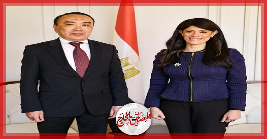 وزيرة التخطيط والتنمية الاقتصادية والتعاون الدولي تبحث مع سفير كازاخستان لدى مصر استعدادات انعقاد الدورة السادسة للجنة المشتركة