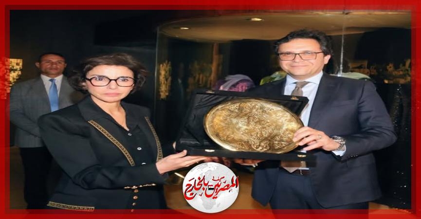 وزير الثقافة المصري يستقبل نظيرته الفرنسية بمتحف أم كلثوم بالمنيل لبحث سبل التعاون الثقافي