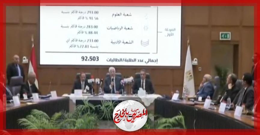 منها طب بيطري.. أماكن شاغرة لطلاب المرحلة الثانية شعبة 'علوم' في تنسيق الجامعات 2025