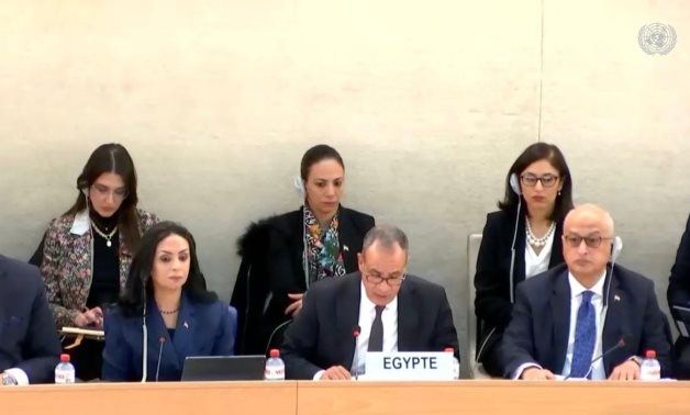 FM Abdelatty reviews Egypt's human rights report at HRC in Geneva