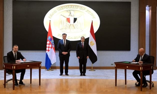 Egypt, Croatia strengthen maritime cooperation with strategic agreement