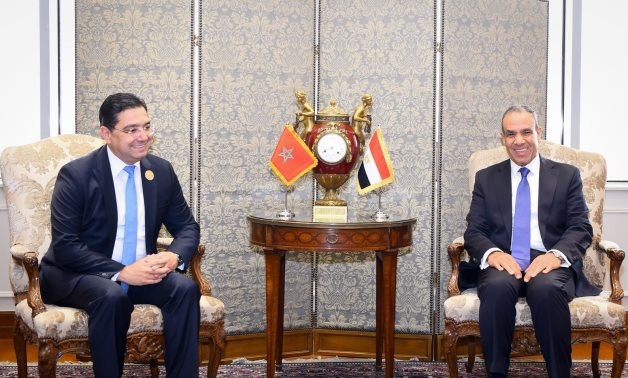 Egyptian, Moroccan FMs exchange views on issues of joint concern