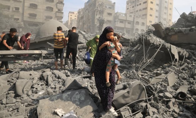 Israeli forces drop leaflets on Gazans reading ‘world map will not change if you vanish': ABC News