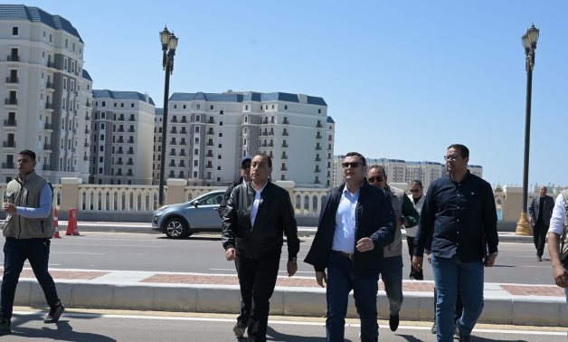 PM inspects ongoing development projects in the New Alamein City