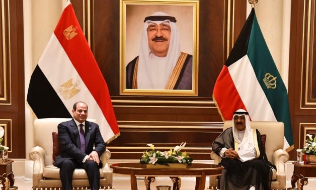 Egypt's Sisi arrives in Kuwait, the second leg of a Gulf tour
