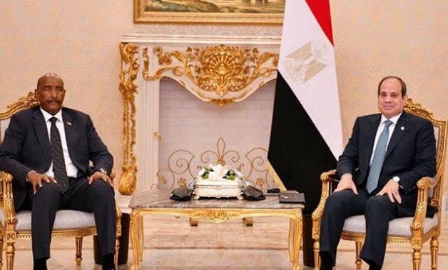 President Sisi, Burhan review Egypt's effective contribution to Sudan's post-war reconstruction efforts