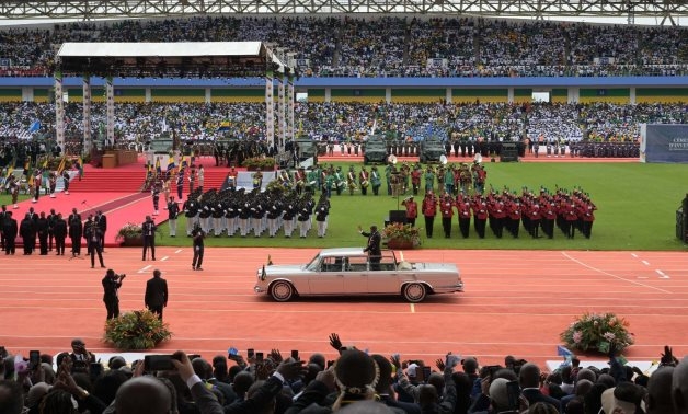 Egyptian prime minister attends inauguration of new Gabon president