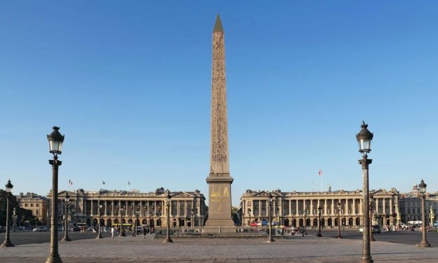 Egyptian Amb. and French Culture Min. celebrate publication of a book on Luxor Obelisk