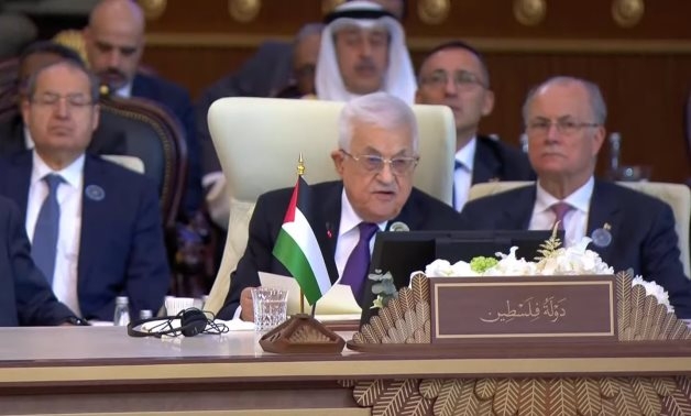 Abbas says Hamas must 'surrender weapons to legitimate authority' under Arab plan to end war