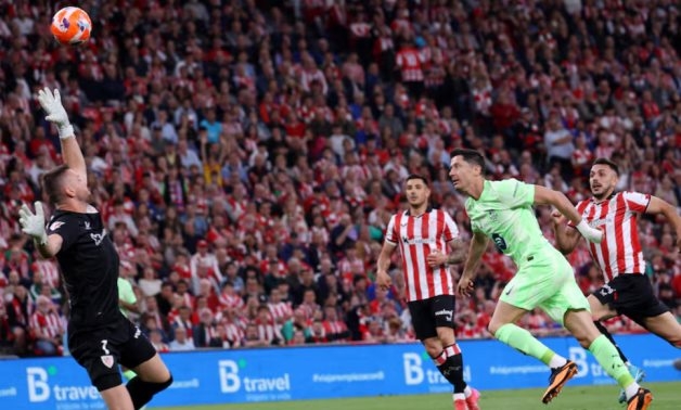 Lewandowski brace ensures victorious end to Barcelona's season in Bilbao