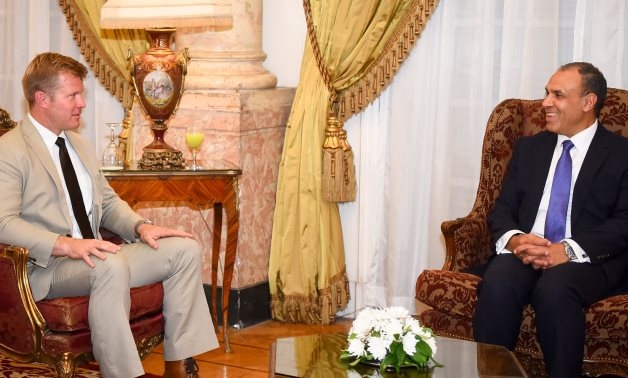 Egypt's FM, US Senator Tim Sheehy discuss bilateral ties, war in Gaza