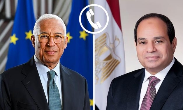 President Sisi Speaks with President of European Council
