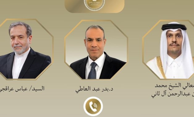 Egypt's FM, Qatari and Iranian counterparts discuss reprecussion of Israeli military attacks on Iran