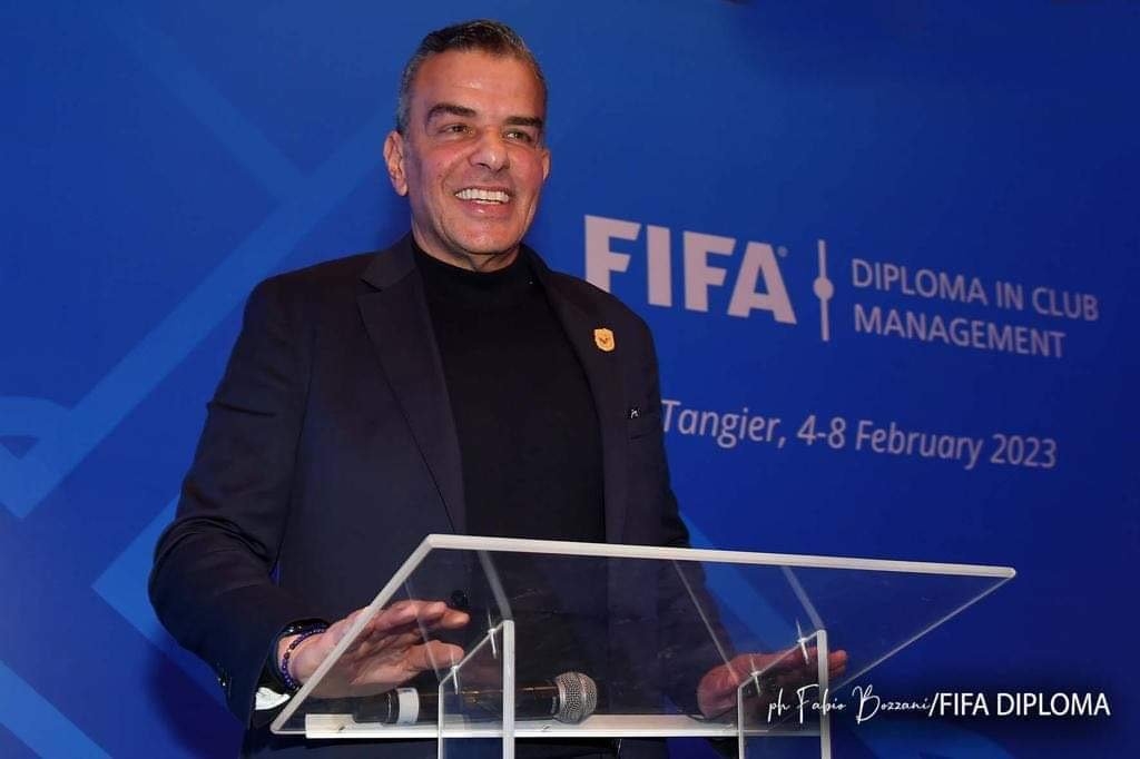 خالد مرتجي ممثلا عن اتحاد منطقة شمال إفريقيا لكرة القدم