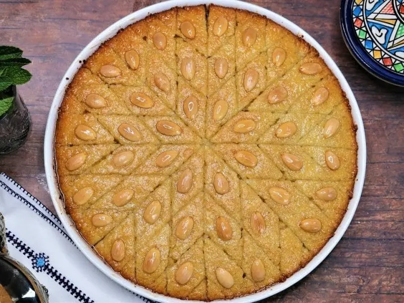 طريقة تحضير البسبوسة