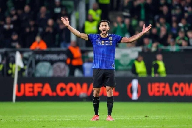 محمد عبد المنعم يغيب عن قائمة نيس لمواجهة ستراسبورج بالدوري الفرنسى
