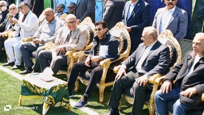 وزير الشباب والرياضة ورئيس الهيئة العربية للتصنيع يفتتحان مركز شباب «محمد صلاح» بقرية نجريج