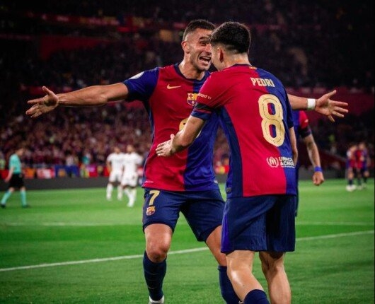 بيدري يمنح برشلونة التقدم ضد ريال مديد بالشوط الأول في نهائي كأس إسبانيا «فيديو»