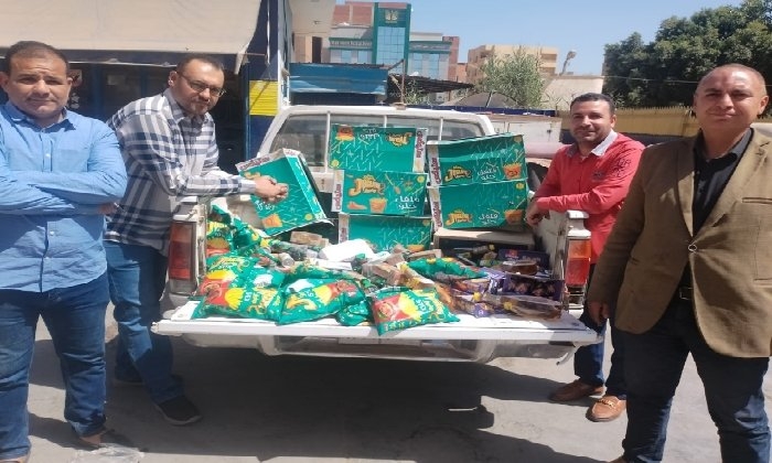ضبط سيارة محملة بـ 2500 كيلو مخلفات جبنه مجهولة المصدر بالفيوم