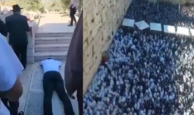مشاهد خطيرة من المسجد الأقصى.. اقتحامات واسعة وعضو الكنيست يؤدي «السجود الملحمي»
