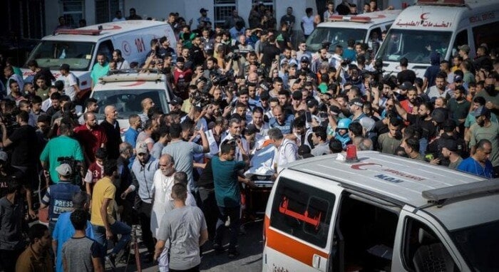 ارتفاع عدد شهداء القصف الإسرائيلى على مدرسة تؤوى نازحين فى غزة