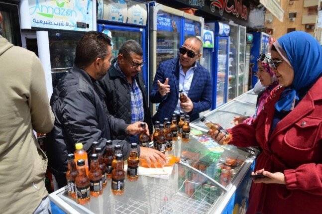 ضبط كميات كبيرة من السلع منتهية الصلاحية في حملة ببورسعيد