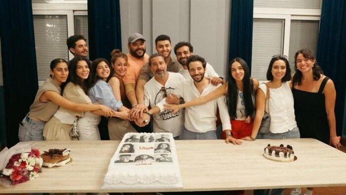 فريق عمل «هيبتا 2» يحتفلون بانتهاء تصوير الفيلم
