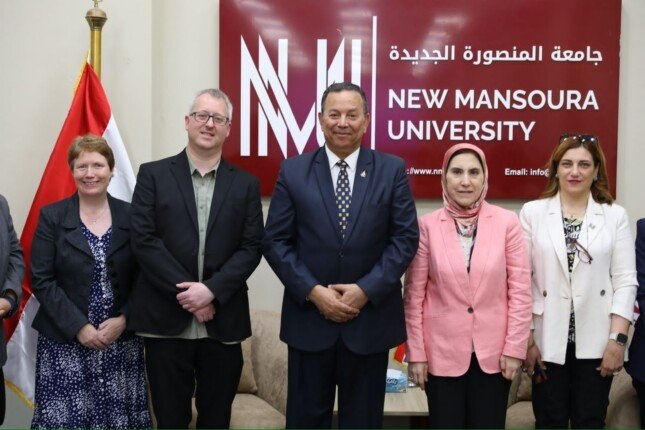 تعاون أكاديمي بين جامعة المنصورة الجديدة ونوتنجهام ترنت البريطانية